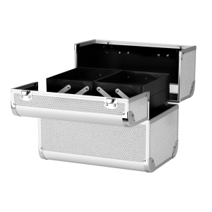 Kuferek kosmetyczny SC 44 srebrny (151885)