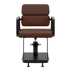 Gabbiano fotel fryzjerski Porto czarno Czekoladowy (154172)