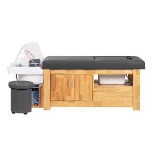 Gabbiano Leżanka Myjnia Head Spa Bali szara  (154394)