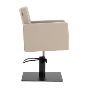 Gabbiano fotel fryzjerski Vitoria szarobeżowy (154195)