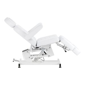 Fotel kosmetyczny do pedicure elektryczny Azzurro 706 1 silnik biały (154883)