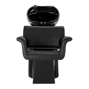 Myjnia fryzjerska Gabbiano Lucca czarna (154155)