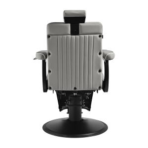 Fotel barberski Gabbiano Levi szary  (155574)