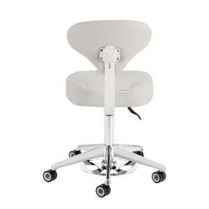 Taboret kosmetyczny Azzurro 156-F bump-up szary  (155915)
