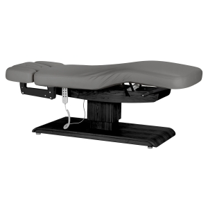 Leżanka SPA Sillon Relax szara z czarną podstawą (156148)