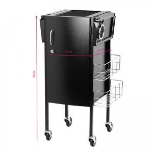 ACTIVESHOP Gabbiano pomocnik fryzjerski Deluxe 500 czarny