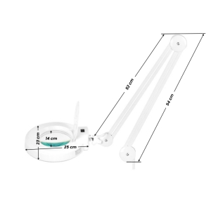 ACTIVESHOP Lampa lupa led S4 + statyw