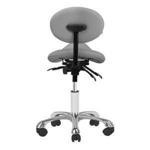 ACTIVESHOP Taboret kosmetyczny 1025 szary Giovanni