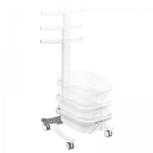 ACTIVESHOP Brodzik do pedicure Comfort na kółkach z funkcją Lift