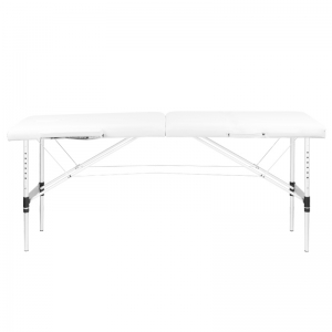 ACTIVESHOP Stół składany do masażu aluminiowy komfort Activ Fizjo 2 segmentowe white