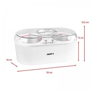 Podgrzewacz wosku iWax puszka 2w1 400 ml + 800 ml 400W (112664)