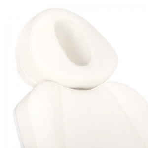 Fotel kosmetyczny elektr. Azzurro 869AS pedi obrotowy 5 siln. biały (114877)