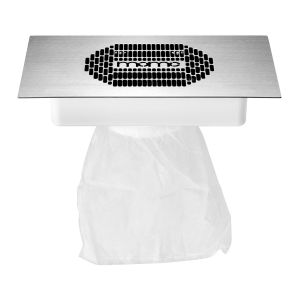 Pochłaniacz pyłu do zabudowy Momo S-41 srebrny  (116273)