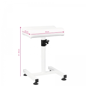 Podnóżek do pedicure 108 biały (126179)