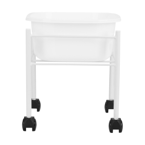 Brodzik do pedicure biały prosty (104917)