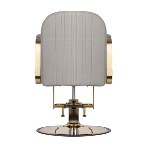 Gabbiano fotel fryzjerski Acri złoto - beżowy  (133105)