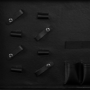 Walizka fryzjerska barberska biało czarna (136914)