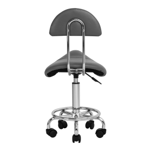Taboret kosmetyczny 6001 szary (140918)