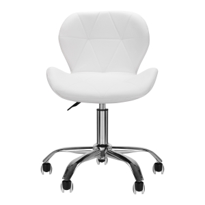 Taboret kosmetyczny QS-06 biały (141199)