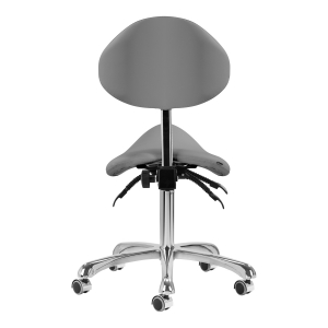 Taboret kosmetyczny 1004 Giovanni szary  (141631)