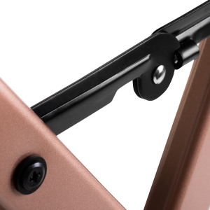 Krzesło do makijażu Alu różowe złoto (140084)