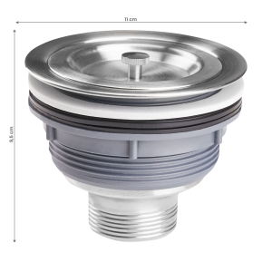 Odpływ myjni fryzjerskiej Q-5 (140267)