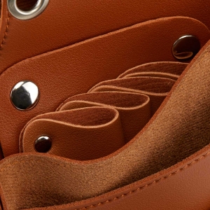 Kabura pas na nożyczki fryzjerskie T11 brązowe (143634)