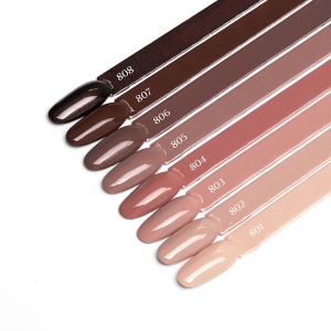 OCHO NAILS Lakier hybrydowy brown 803 -5 g (147442)