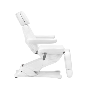 Elektryczny fotel kosmetyczny SILLON CLASSIC 3 silniki biały  (148285)
