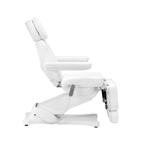Elektryczny fotel kosmetyczny SILLON CLASSIC 2 silniki pedi biały  (148288)