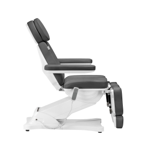Elektryczny fotel kosmetyczny SILLON CLASSIC 2 silniki pedi szary (148289)