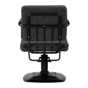 Gabbiano fotel fryzjerski Katania Loft Old Leather czarny (147876)