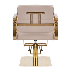 Gabbiano fotel fryzjerski Porto złoto Beżowy (148046)