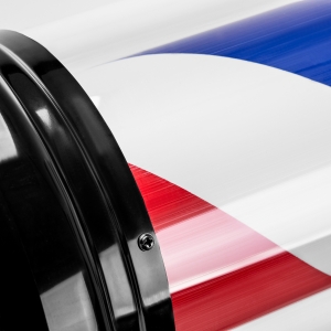 Plafon podświetlany pole barber shop BB-02 czarny duży (148196)