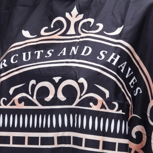 Peleryna barberska z gumowym kołnierzem J-456 (149389)