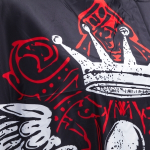 Peleryna barberska z gumowym kołnierzem J-457 (149390)