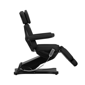 Elektryczny fotel kosmetyczny SILLON CLASSIC 3 silniki czarny (150220)