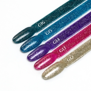 OCHO NAILS Lakier hybrydowy glitter G14 -5 g (150673)
