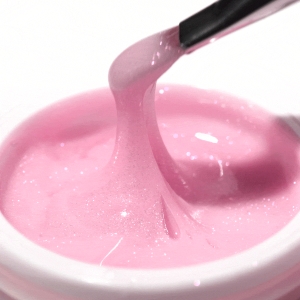 OCHO NAILS Żel do paznokci budujący sparkle pink -30 g  (150995)