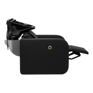 Gabbiano Myjnia fryzjerska Sylvia z elektrycznym podnóżkiem i masażem czarna (153418)