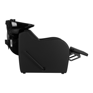 Gabbiano Myjnia fryzjerska Carmen z regulowanym podnóżkiem czarna (153420)