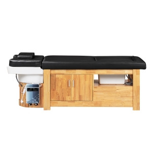 Gabbiano Leżanka Myjnia Head Spa Bali czarna  (154391)