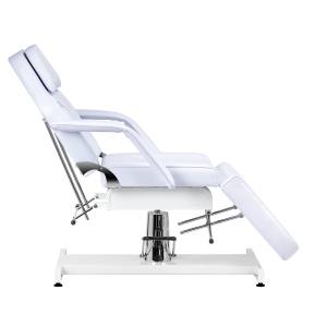 Fotel kosmetyczny Sillon hydrauliczny v2 210 zimna biel