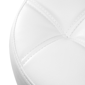 Gabbiano taboret fryzjerski D054G złoto biały  (155264)