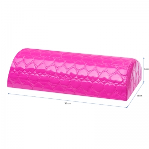 Poduszka do manicure wzorek różowa  (138306)