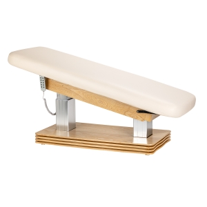 Leżanka SPA Sillon Comfort kremowa z jasnobrązową podstawą (154687)