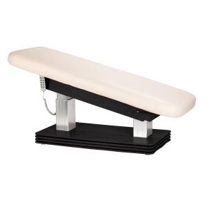 Leżanka SPA Sillon Comfort kremowa z czarną podstawą (154688)