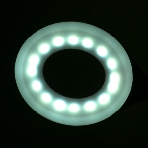 Lampka ring led snake na biurko biała (127631)