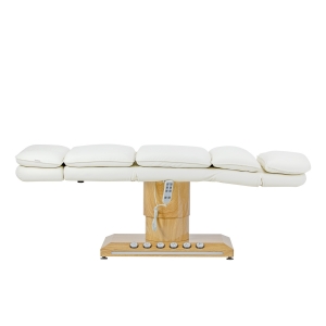 Fotel kosmetyczny elektryczny Sillon Cloud 3 silniki kremowy (154562)