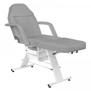 ACTIVESHOP Fotel kosmetyczny Basic 202 z kuwetami szary 